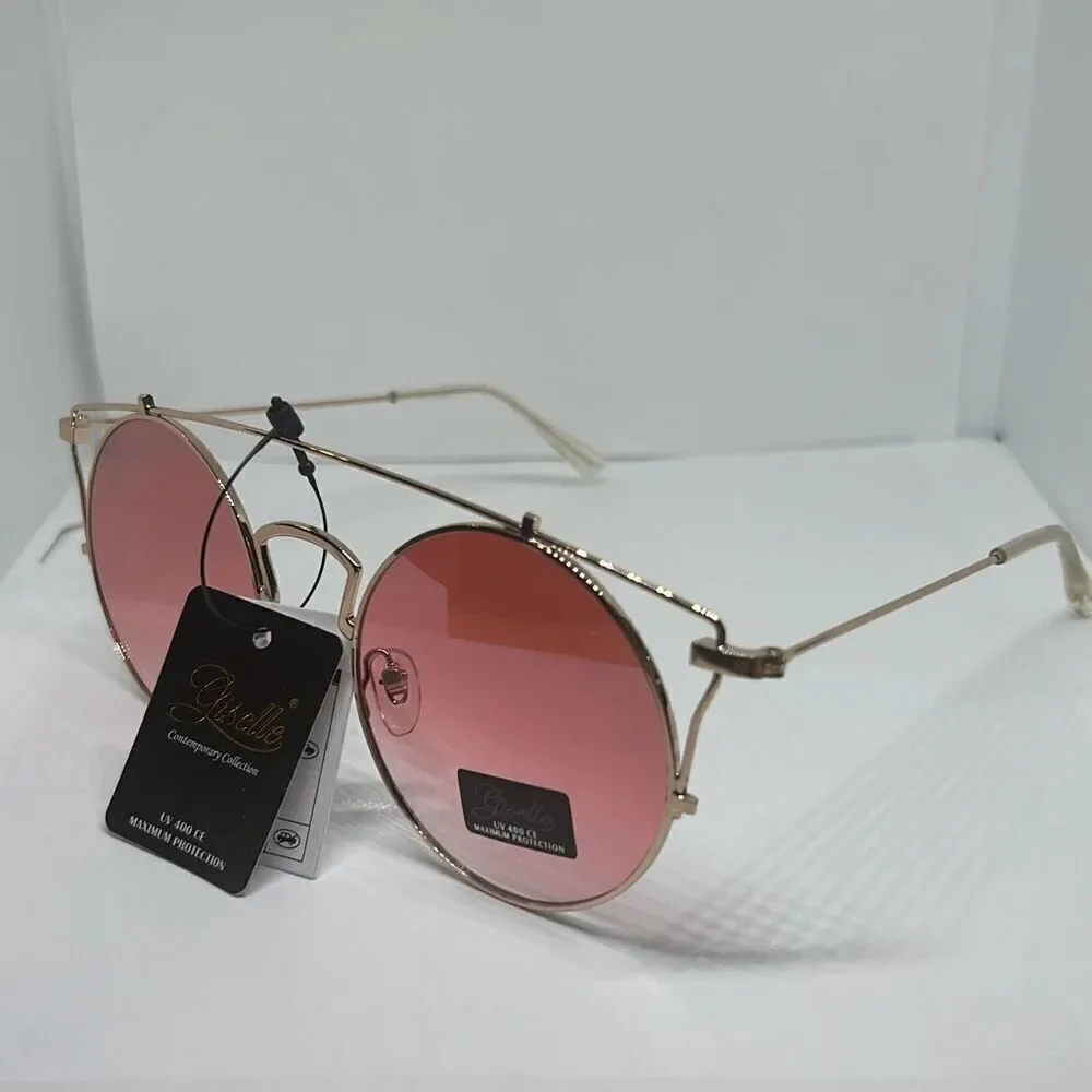 Giselle Round Metal Sunglasses